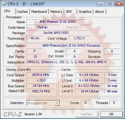 1090T 6939MHz