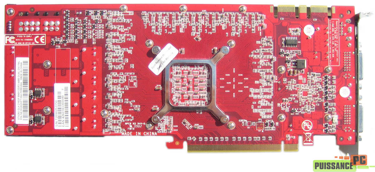 cartes graphiques mono-GPU haut de gamme juin 2009 dos GTX 260