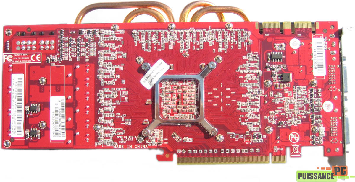 cartes graphiques mono-GPU haut de gamme juin 2009 dos GTX 285