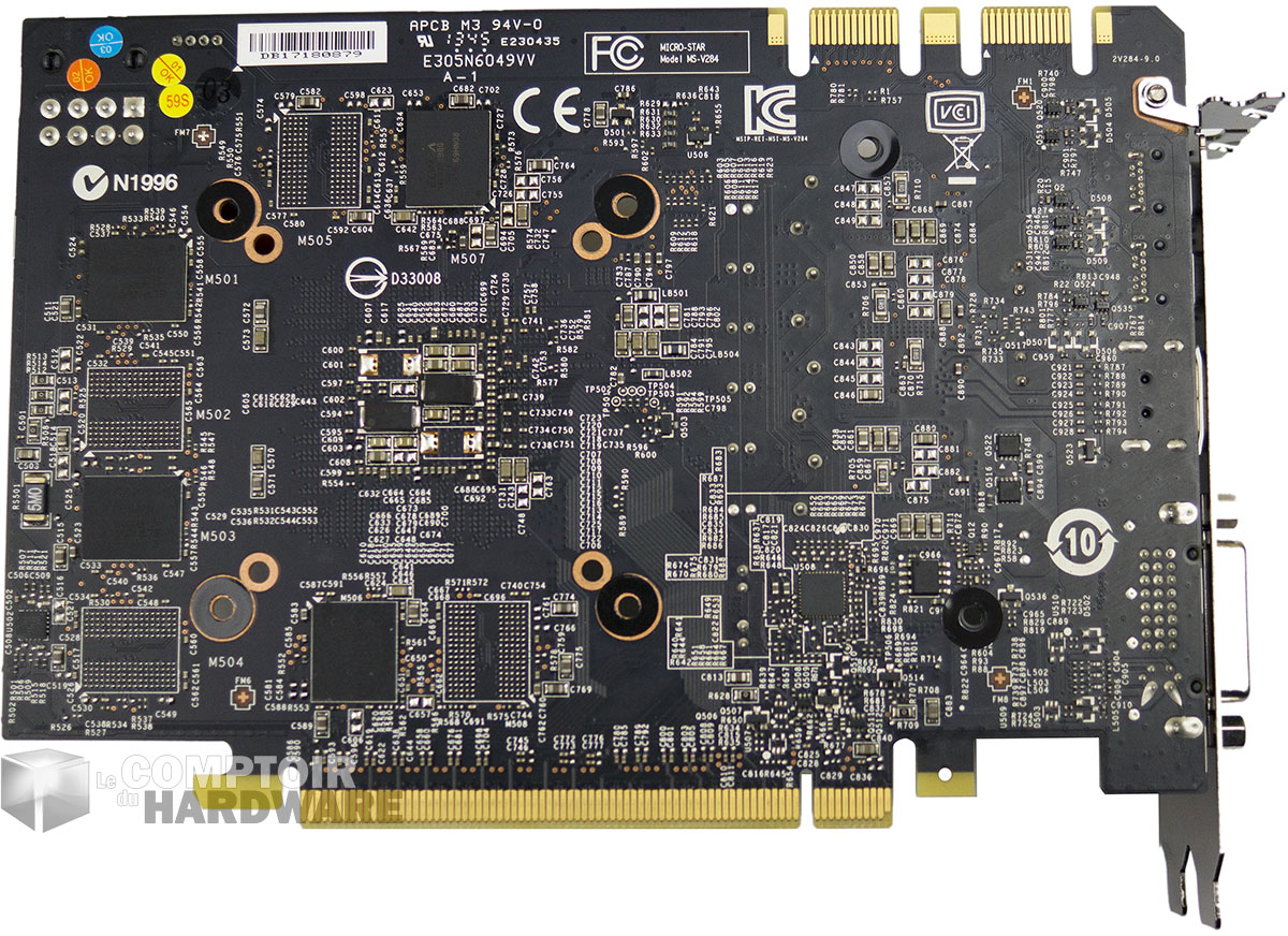 MSI N760 ITX : carte nue