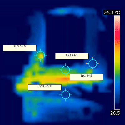 his 6970 iceqx config charge 3d thermographie