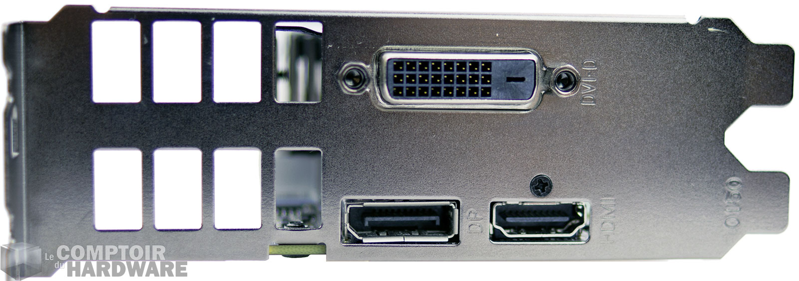 KFA² GTX 1050 OC LP connecteurs vidéo