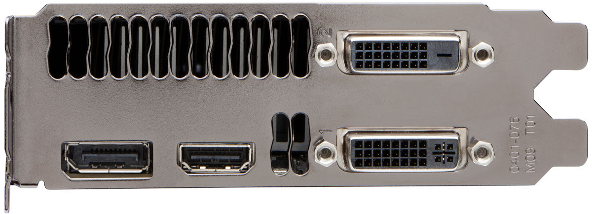 nVIDIA GeFORCE GTX 670 : connecteurs