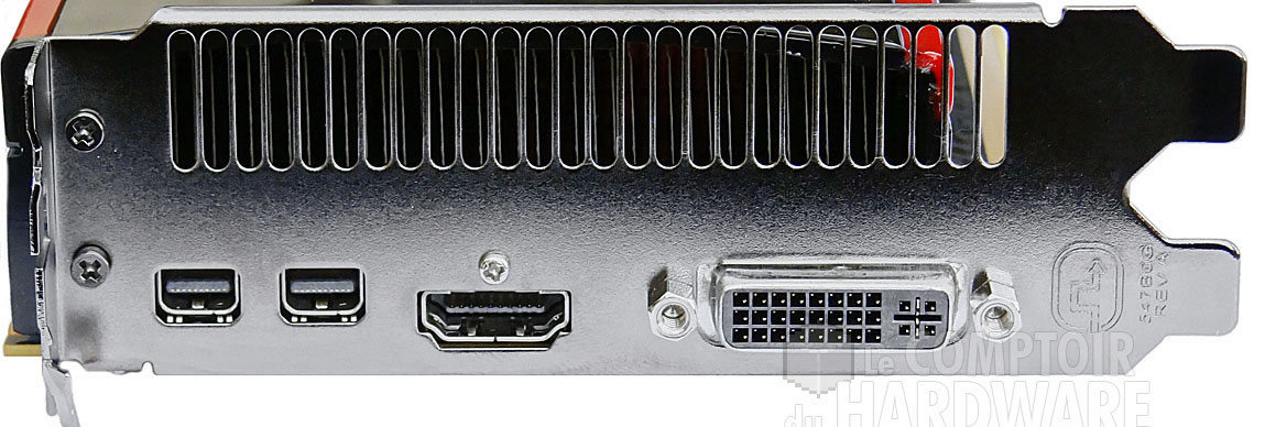 AMD RADEON HD 7950 : panel