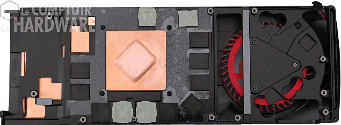 AMD RADEON HD 7950 : refroidisseur