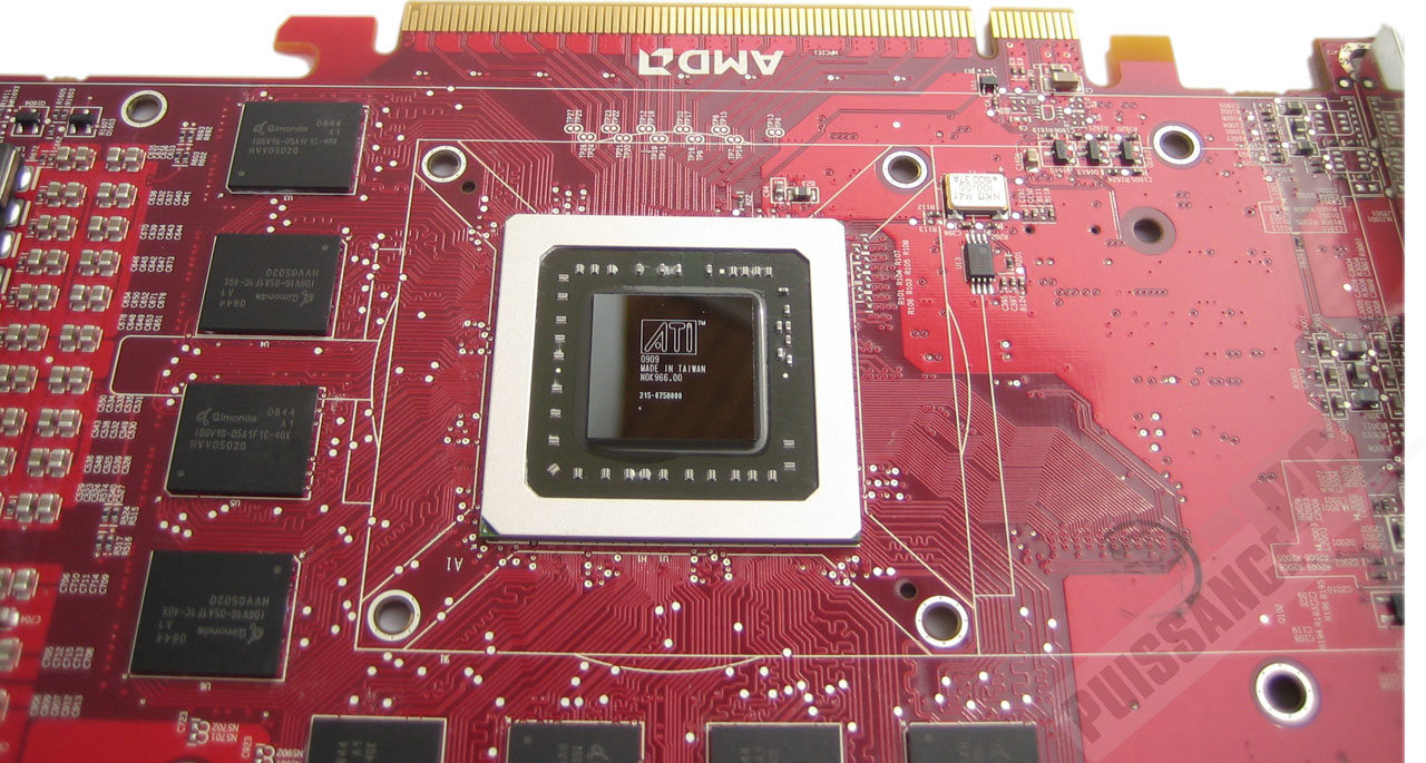 Dossier Powercolor HD 4890 LCS GPU et puces mémoires