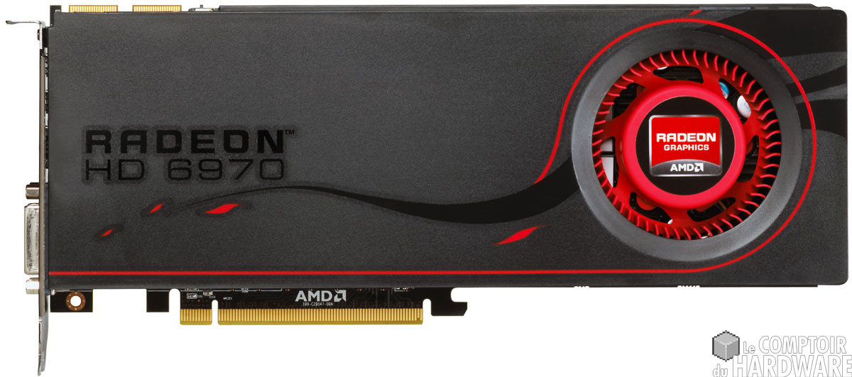 AMD HD 6970 de face