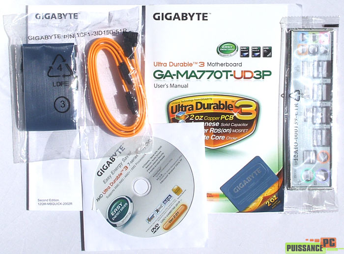 bundle gigabyte 770t ud3p
