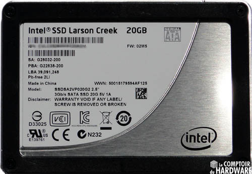 Intel 311 Series 20 Go