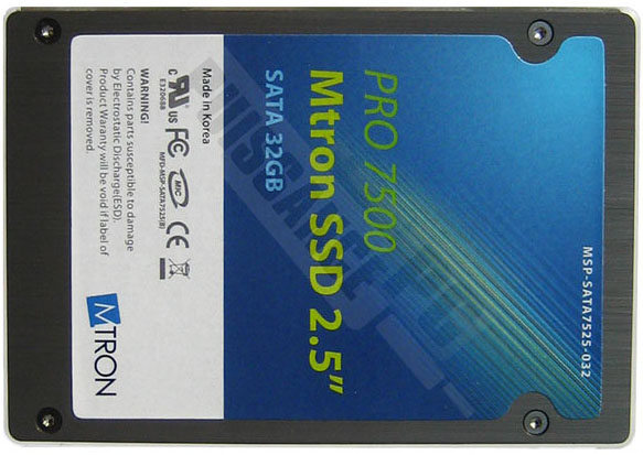 Dossier SSD Mtron Pro 7500 32 Go
