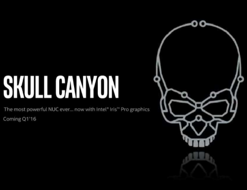 intel nuc skull canyon teasing