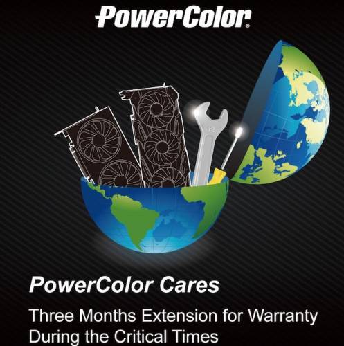 powercolors cares extension garantie covid19