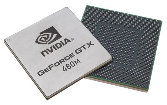 nvidia gtx480m puce