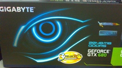 Gigabyte GTX 680 [cliquer pour agrandir]