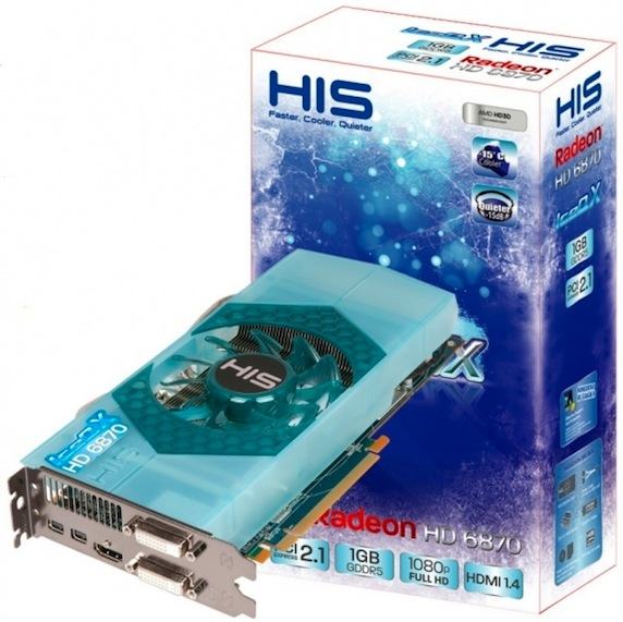 HIS HD 6870 Ice Q X