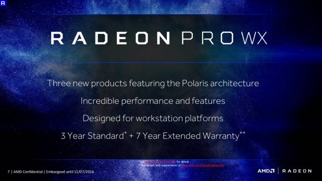 Radeon Pro WX [cliquer pour agrandir]