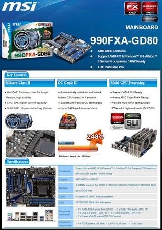 MSI 990FXA GD80 [cliquer pour agrandir]