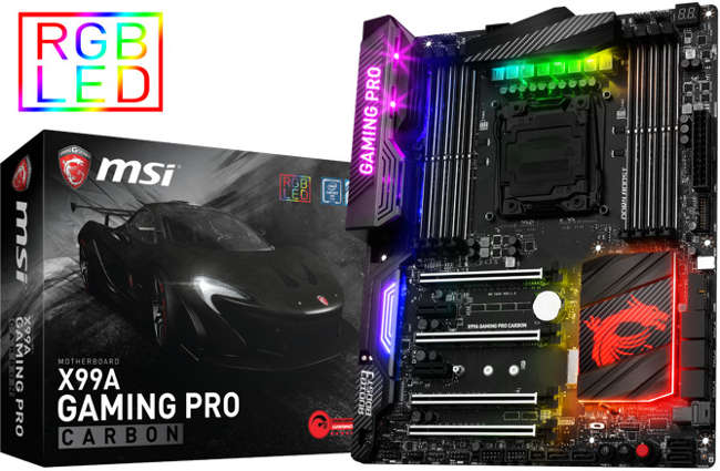 msi x99a gaming pro carbon
