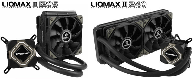 Enermax Liqmax II 120S & 240