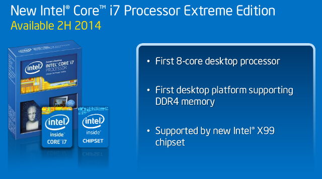 Intel Core i7 8coeurs DDR4