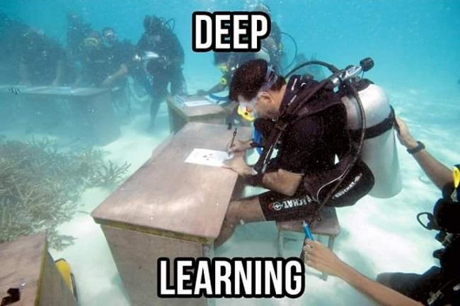 deep learning plongee