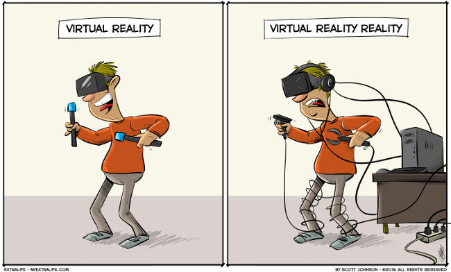 extralife comics virtual reality