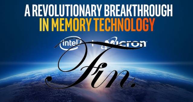 intel micron 3dxpoint the end