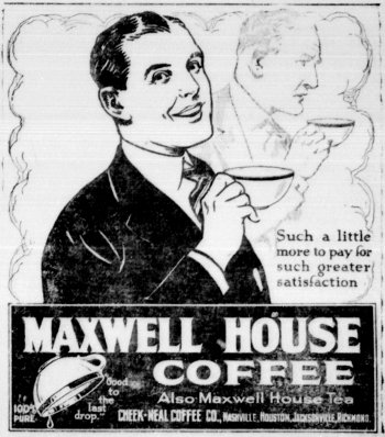 Maxwell sait faire un bon café !
