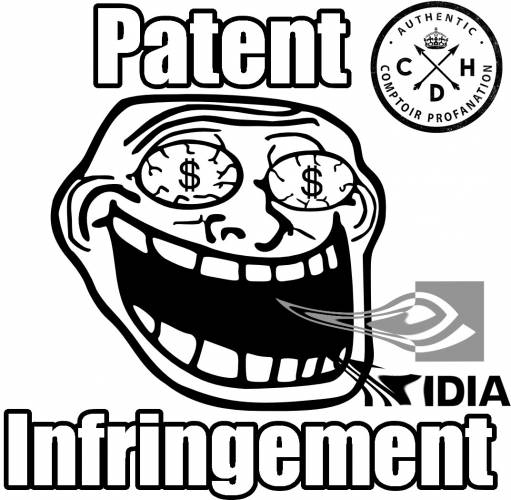 troll patent infringement nvidia cdh
