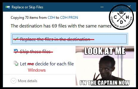windows bug fichier captain cdh