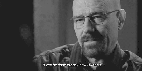 heisenberg done exactly how i want