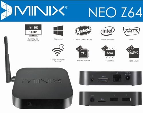 Minix Neo Z64