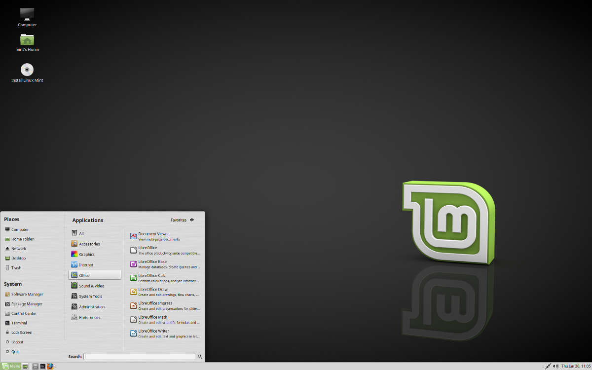 Linux Mint 18 MATE