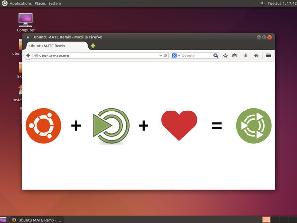 MATE intégré à Ubuntu [cliquer pour agrandir]