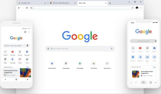 google chrome design sept 2018