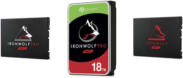 seagate ironwolf nas hdd ssd