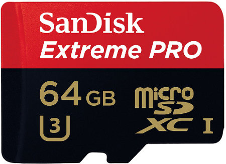 SanDisk microSDXC Extreme Pro 64Go