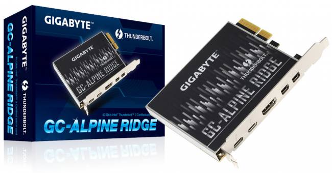 gigabyte alpine ridge tb3