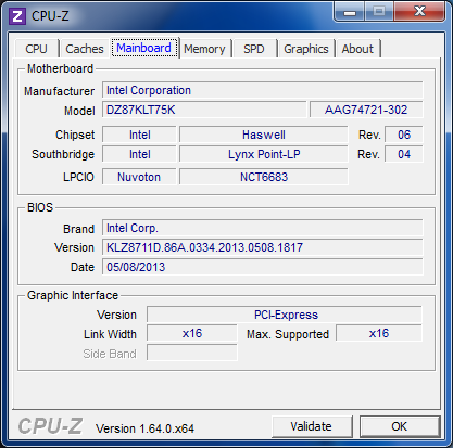CPU-Z Z87