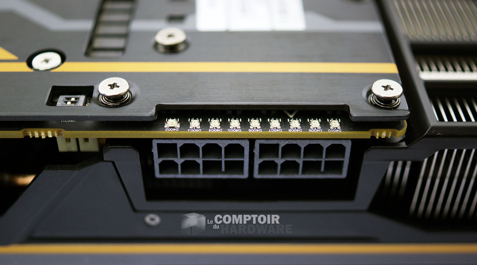 Sapphire R9 Fury Tri-X OC connecteurs d'alimentation
