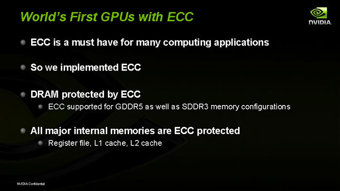 Un GPU qui utilise lECC