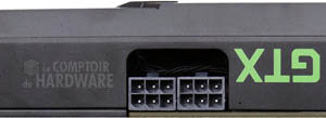 nVIDIA GeFORCE GTX 670 : connecteurs alimentation PCIe [cliquer pour agrandir]