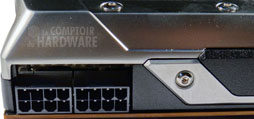 nVIDIA GeFORCE GTX 690 : connecteurs alimentation PCIe [cliquer pour agrandir]