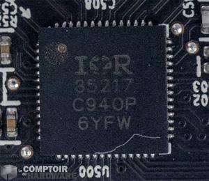 power color rx 5600 xt itx - gestion de l'alimentation du CPU