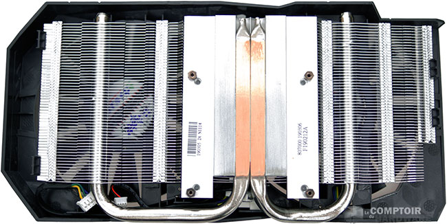 ASUS ROG Srix GTX 1650 OC : radiateur [cliquer pour agrandir]