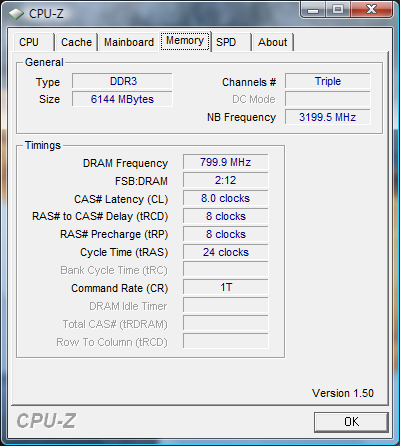 Comparatif cartes mères X58 screen CPUZ Patriot 1600
