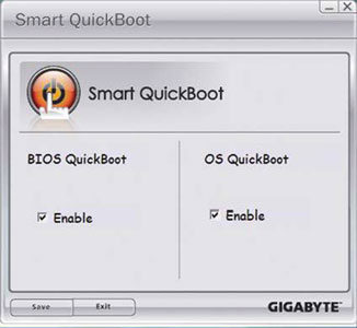 Gigabyte P55-UD5 QuickBoot [cliquer pour agrandir]