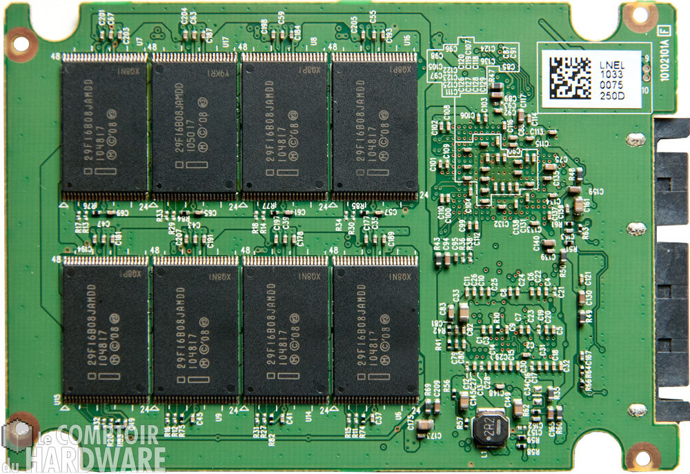SSD intel 510 PCB arrière