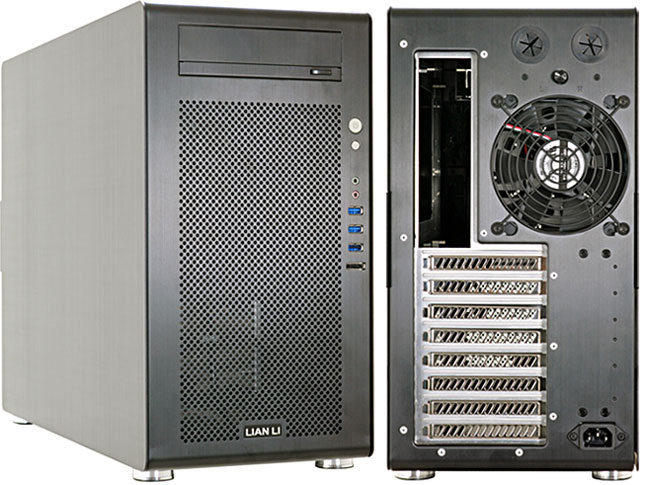 Lian-Li pc-v700 : face & arrière