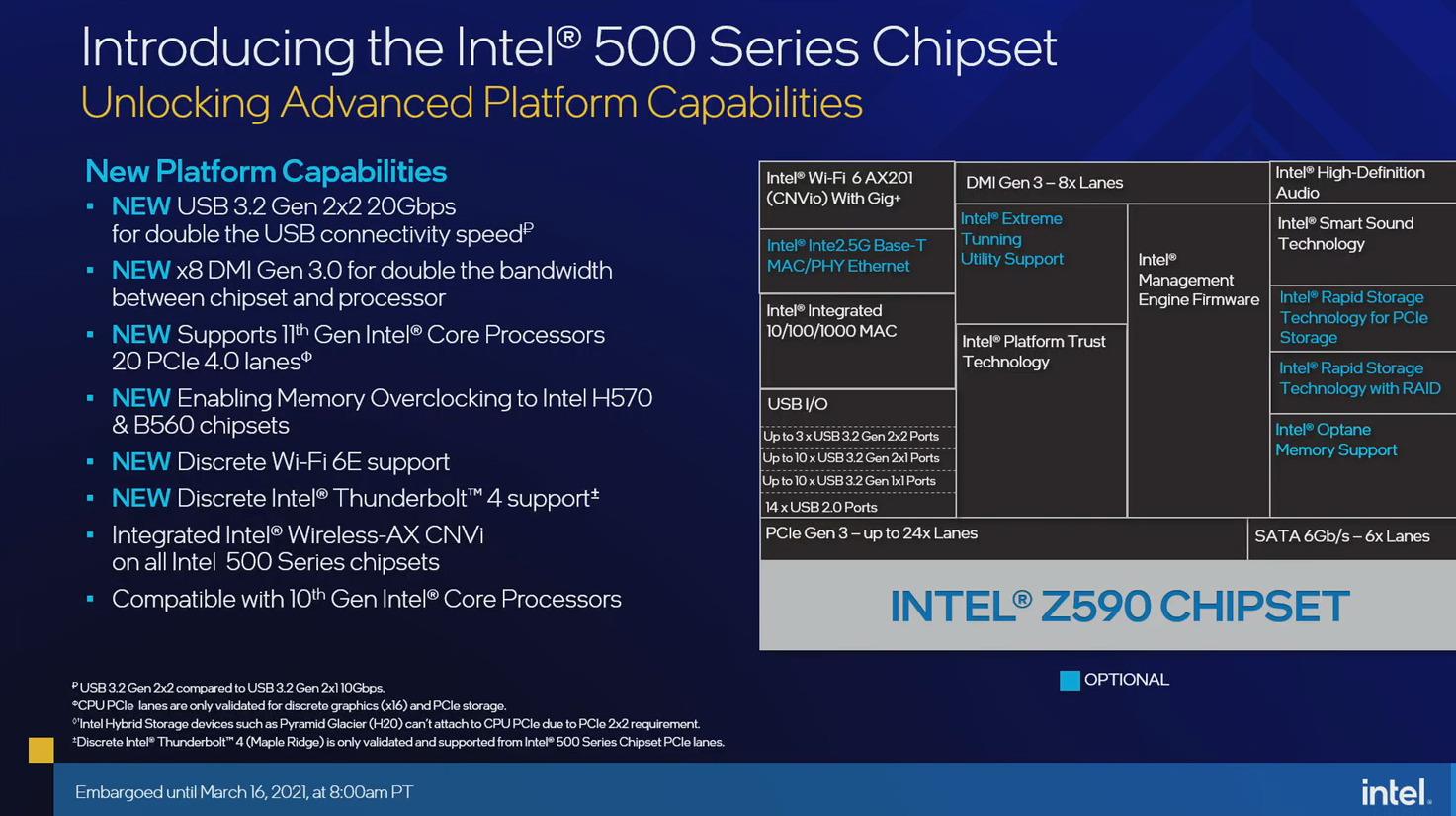 500 series chipset slide t